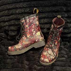 Floral Dr. Martens